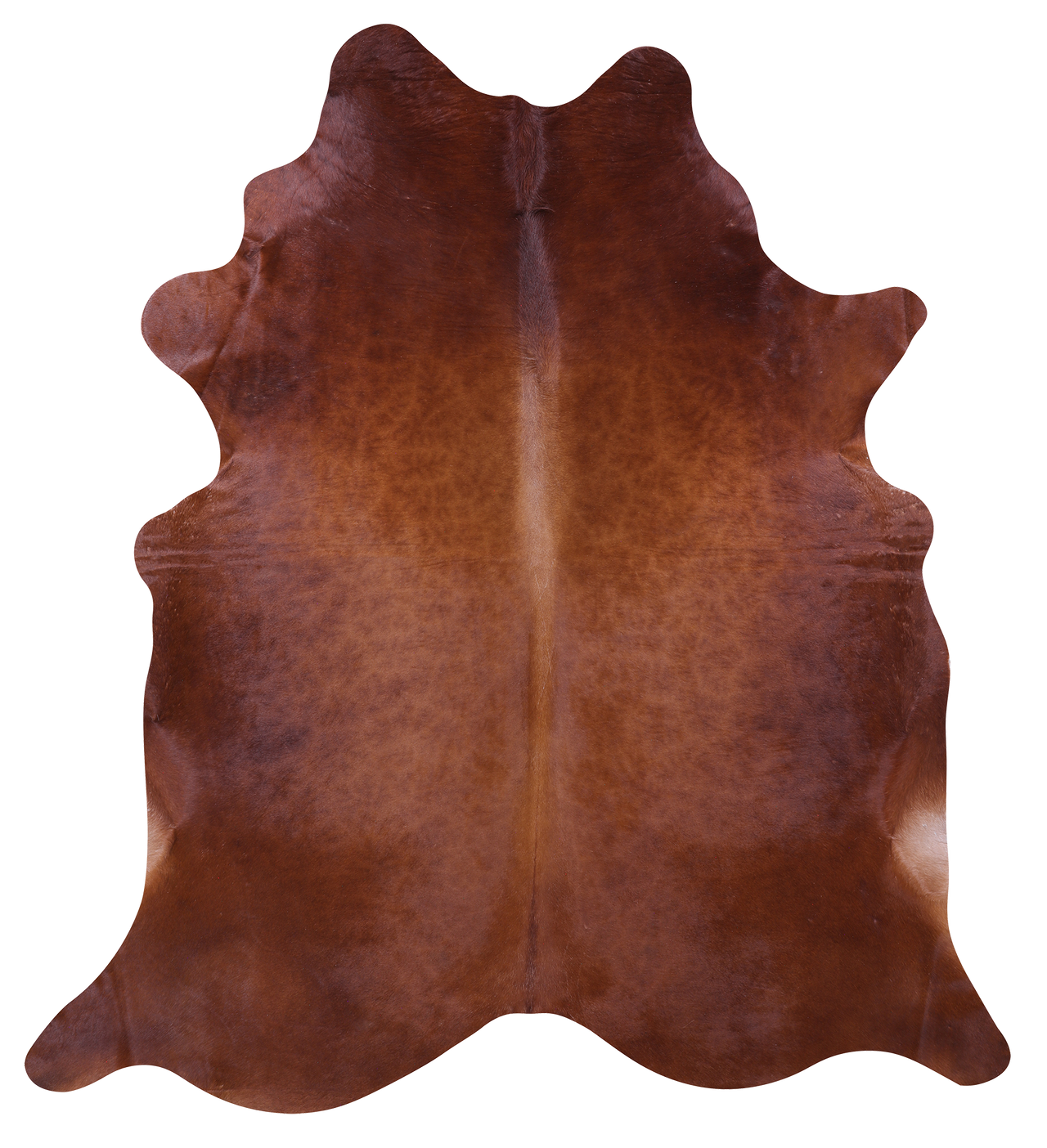 Brown Natural Cowhide Rug - XX-Large 8' 5"H x 7' 8"W