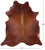 Brown Natural Cowhide Rug - XX-Large 8' 5"H x 7' 8"W