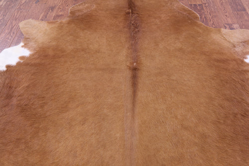 Brown Natural Cowhide Rug - XX-Large 8' 7