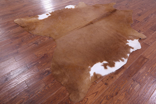 Brown Natural Cowhide Rug - XX-Large 8' 7