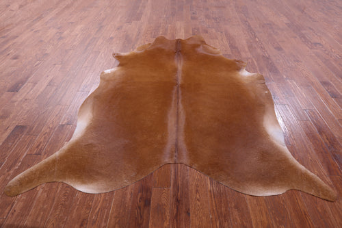 Brown Natural Cowhide Rug - XX-Large 8' 2