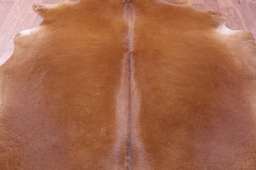 Brown Natural Cowhide Rug - XX-Large 8' 2