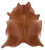 Brown Natural Cowhide Rug - XX-Large 8' 2"H x 7' 5"W