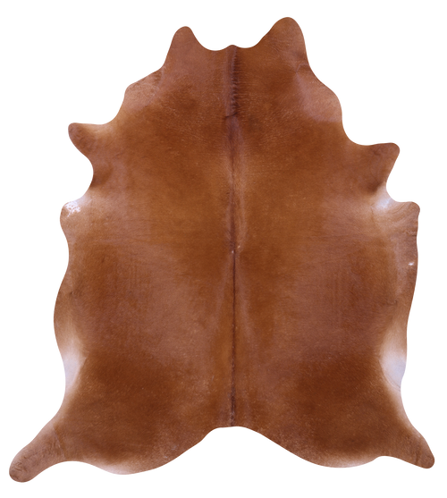 Brown Natural Cowhide Rug - XX-Large 8' 2
