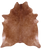 Brown Natural Cowhide Rug - XX-Large 8' 6"H x 7' 3"W