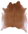 Brown Natural Cowhide Rug - XX-Large 7' 8"H x 6' 8"W