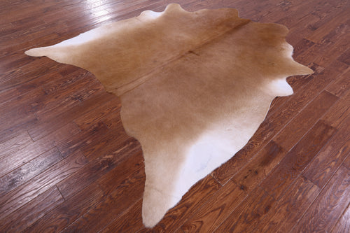 Brown Natural Cowhide Rug - XX-Large 7' 8