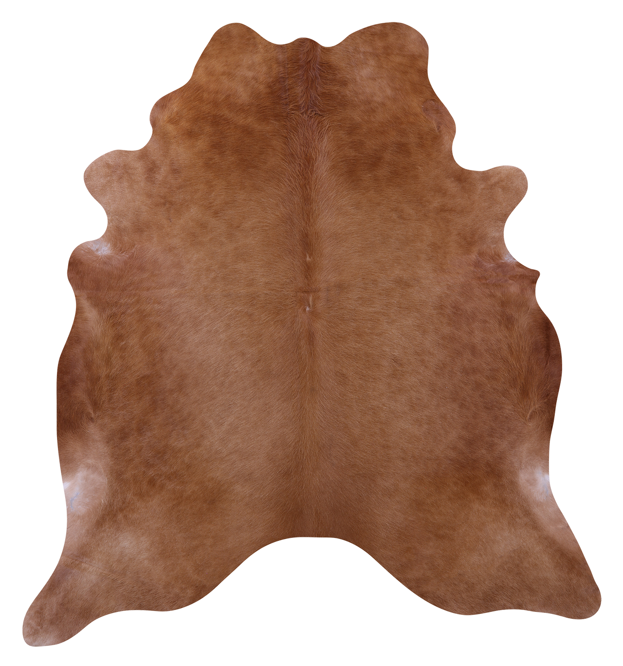 Brown Natural Cowhide Rug - XX-Large 8' 4"H x 7' 8"W
