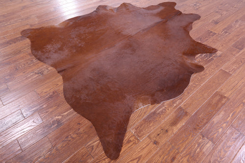Brown Natural Cowhide Rug - XX-Large 8' 0