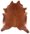 Brown Natural Cowhide Rug - XX-Large 8' 6"H x 7' 9"W