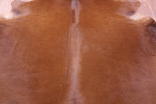 Brown Natural Cowhide Rug - XX-Large 7' 9