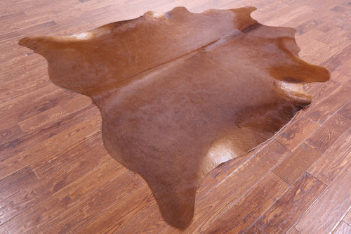 Brown Natural Cowhide Rug - XX-Large 7' 9