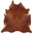 Brown Natural Cowhide Rug - XX-Large 7' 9"H x 7' 6"W
