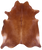 Brown Natural Cowhide Rug - XX-Large 8' 10"H x 7' 3"W