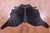 Black Natural Cowhide Rug - XX-Large 7' 8"H x 7' 2"W