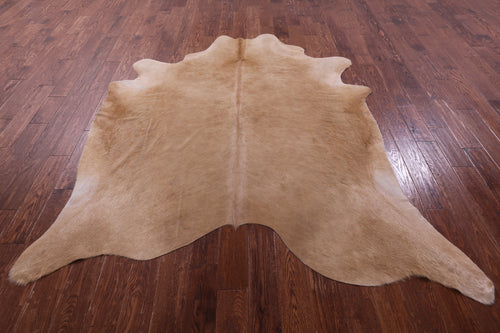 Light Brown Natural Cowhide Rug - X-Large 7' 6