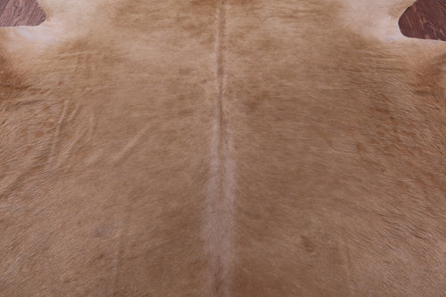 Light Brown Natural Cowhide Rug - X-Large 7' 6