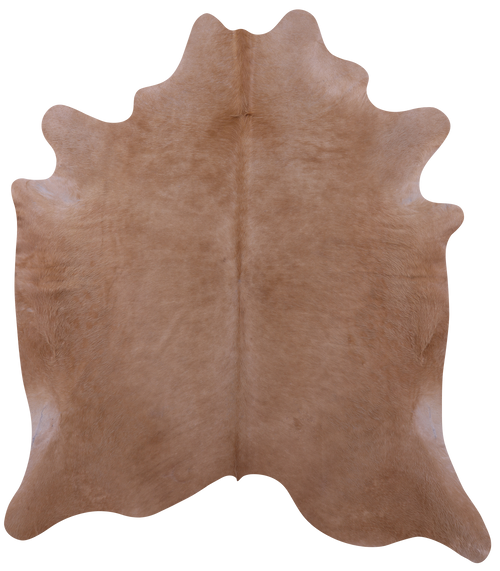 Light Brown Natural Cowhide Rug - X-Large 7' 6