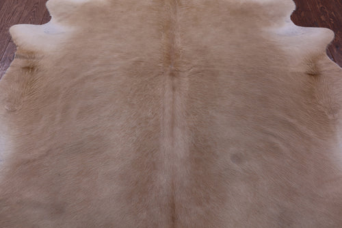 Beige Natural Cowhide Rug - X-Large 7' 3
