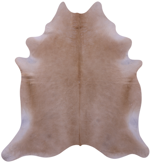 Beige Natural Cowhide Rug - X-Large 7' 3