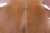 Brown Natural Cowhide Rug - X-Large 7' 0"H x 6' 5"W
