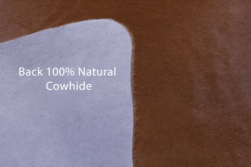 Brown Natural Cowhide Rug - X-Large 7' 0