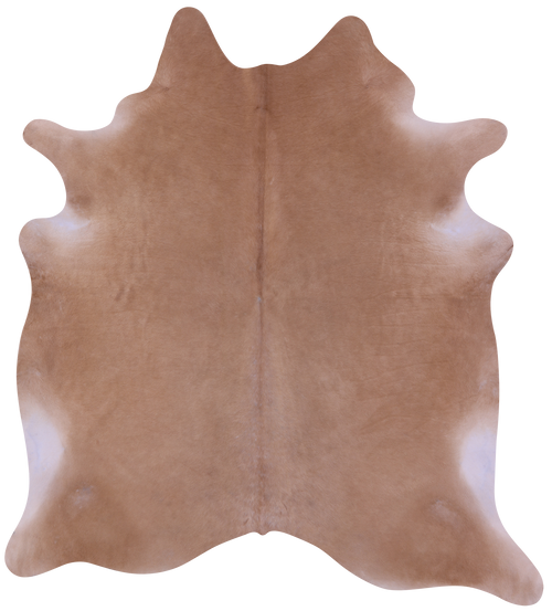 Light Brown Natural Cowhide Rug - X-Large 7' 0