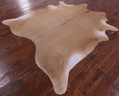 Light Brown Natural Cowhide Rug - X-Large 7' 0