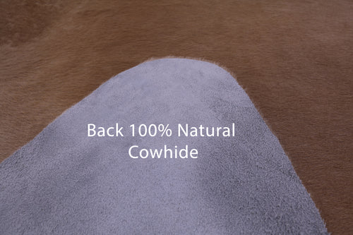 Light Brown Natural Cowhide Rug - X-Large 7' 0