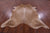 Light Brown Natural Cowhide Rug - XX-Large 8' 1"H x 7' 1"W
