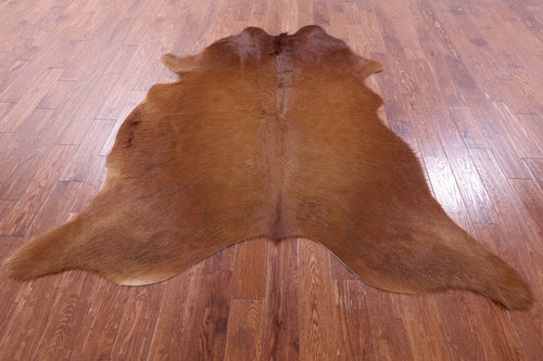 Brown Natural Cowhide Rug - X-Large 7' 1
