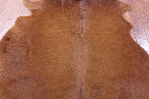 Brown Natural Cowhide Rug - X-Large 7' 1