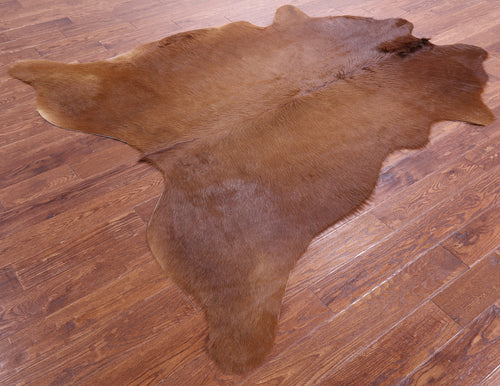 Brown Natural Cowhide Rug - X-Large 7' 1