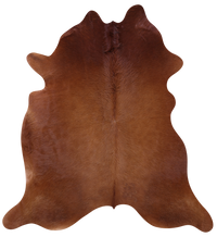 Thumbnail for Brown Natural Cowhide Rug - X-Large 7' 1