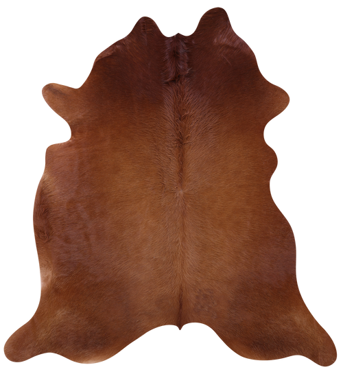 Brown Natural Cowhide Rug - X-Large 7' 1