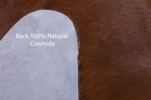 Brown Natural Cowhide Rug - XX-Large 8' 0