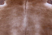 Thumbnail for Light Brown Natural Cowhide Rug - X-Large 7' 1