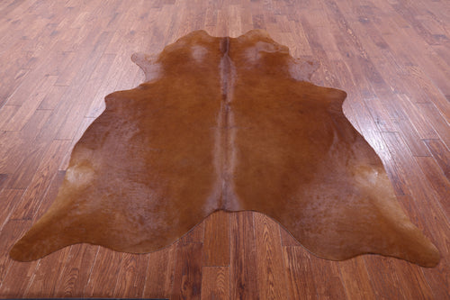 Brown Natural Cowhide Rug - X-Large 7' 7