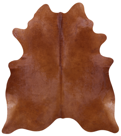 Brown Natural Cowhide Rug - X-Large 7' 7