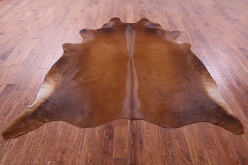 Brown Natural Cowhide Rug - XX-Large 8' 0