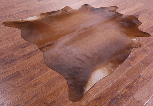 Brown Natural Cowhide Rug - XX-Large 8' 0