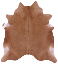 Thumbnail for Light Brown Natural Cowhide Rug - X-Large 7' 3