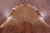 Light Brown Natural Cowhide Rug - X-Large 7' 3"H x 6' 9"W