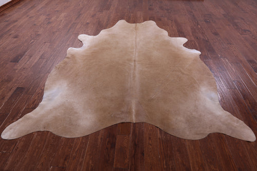 Light Brown Natural Cowhide Rug - XX-Large 8' 6
