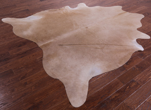 Light Brown Natural Cowhide Rug - XX-Large 8' 6