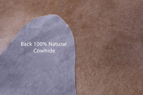 Light Brown Natural Cowhide Rug - XX-Large 8' 6