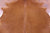 Brown Natural Cowhide Rug - X-Large 7' 4"H x 6' 8"W