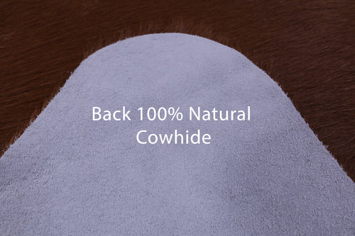 Brown Natural Cowhide Rug - X-Large 7' 4