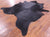 Black Natural Cowhide Rug - XX-Large 7' 10"H x 6' 6"W