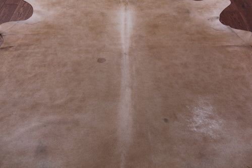 Beige Natural Cowhide Rug - XX-Large 8' 5